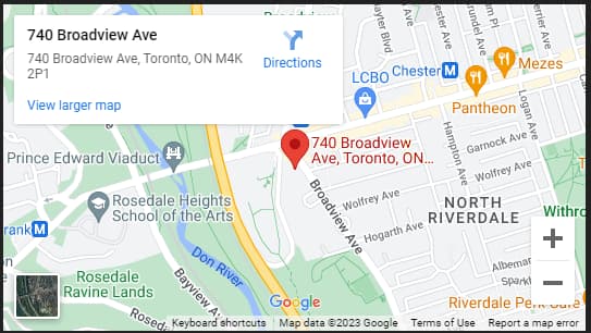 broadview-ave toronto-google-maps-image